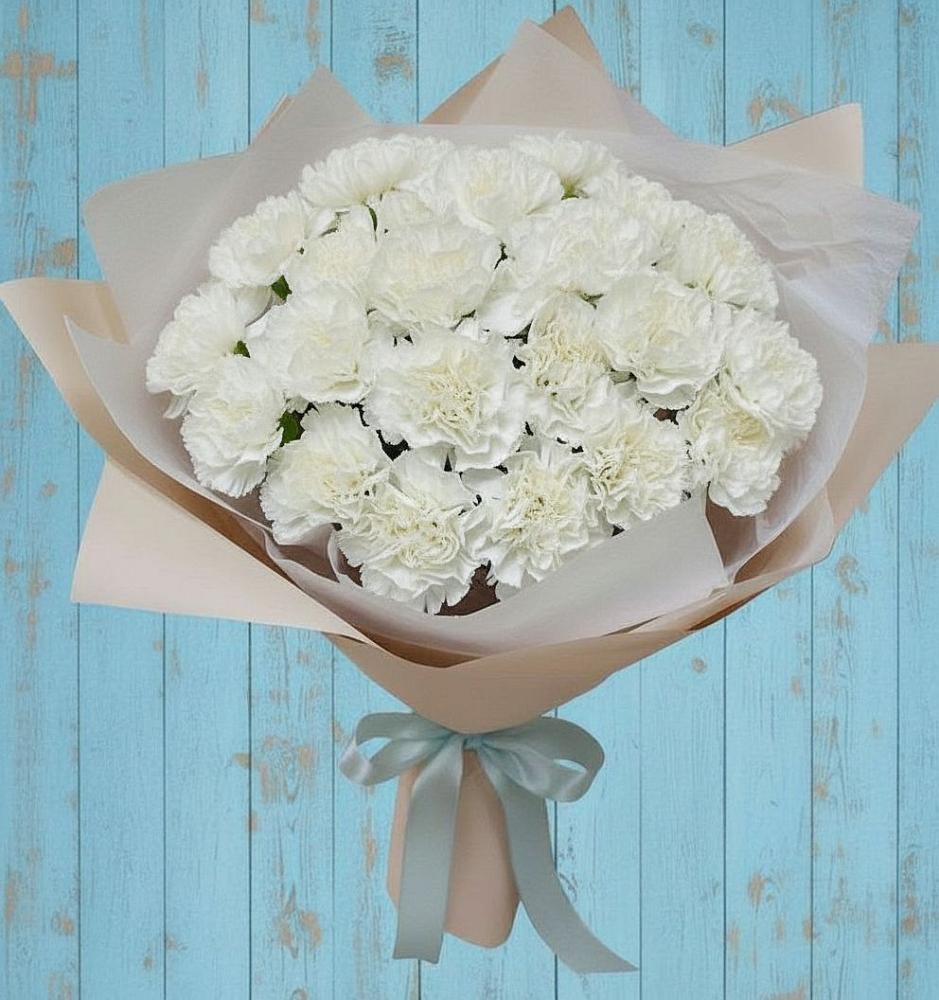 Букет цветов из: Гвоздики в Барсуках