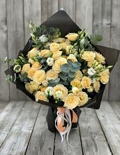 Букет цветов из:  Розы и Лизиантусы #REPLACE_PRED# Барсуках