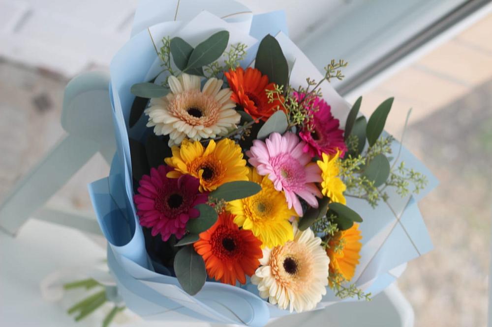 Букет цветов из: Герберы в Барсуках