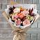 Букет цветов из: Гвоздики, Хризантемы и Розы в Барсуках