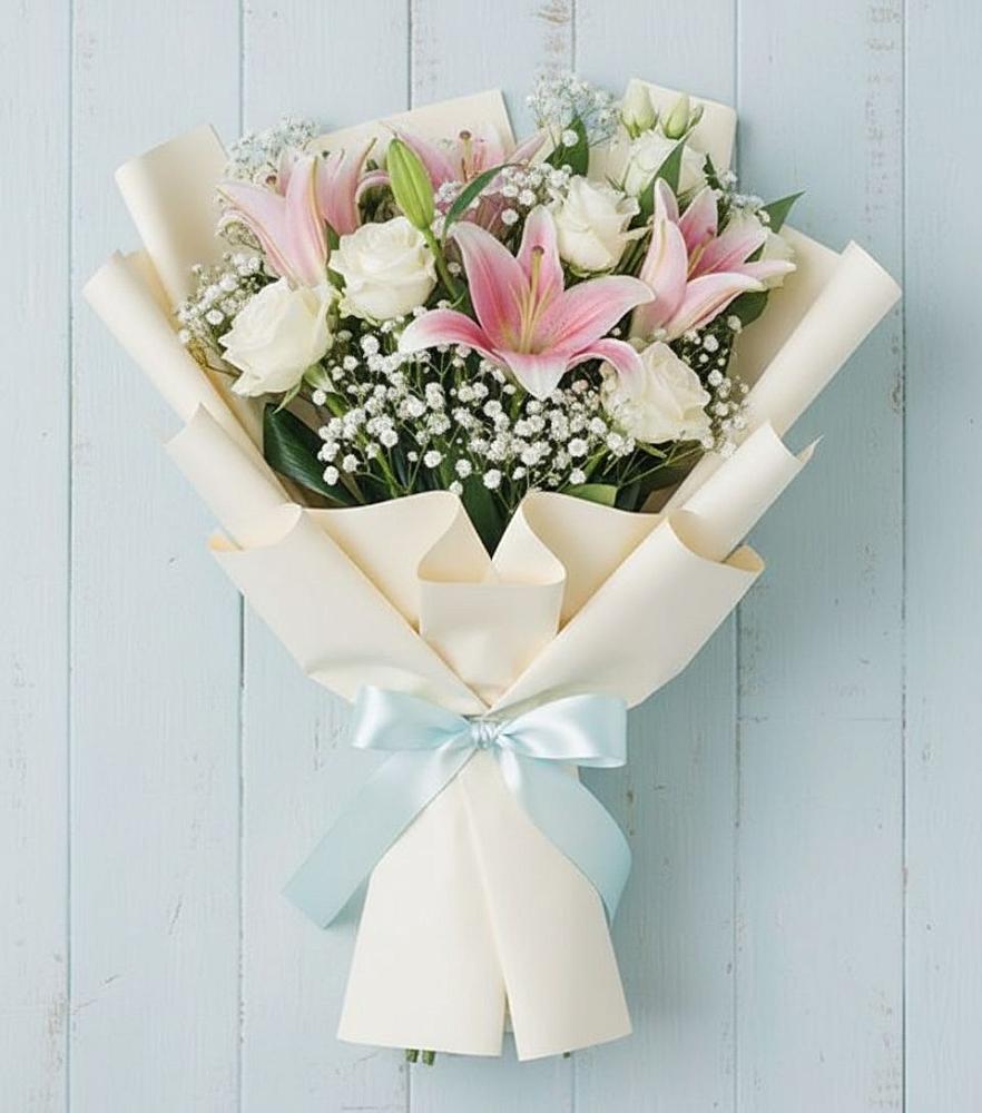 Букет цветов из: Лилии в Барсуках