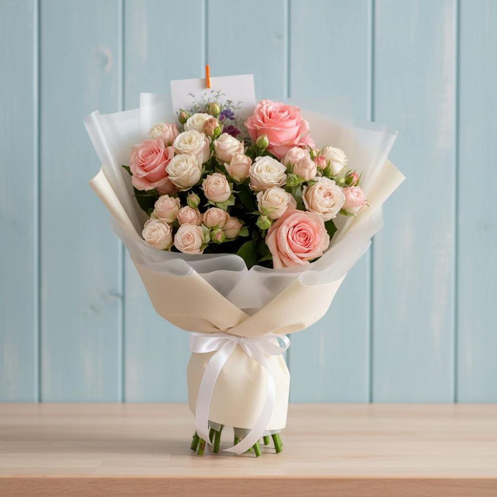 Букет цветов из: Розы в Барсуках