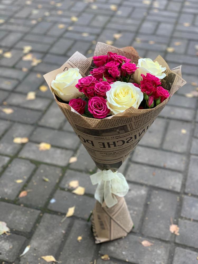 Букет цветов из: Розы в Барсуках