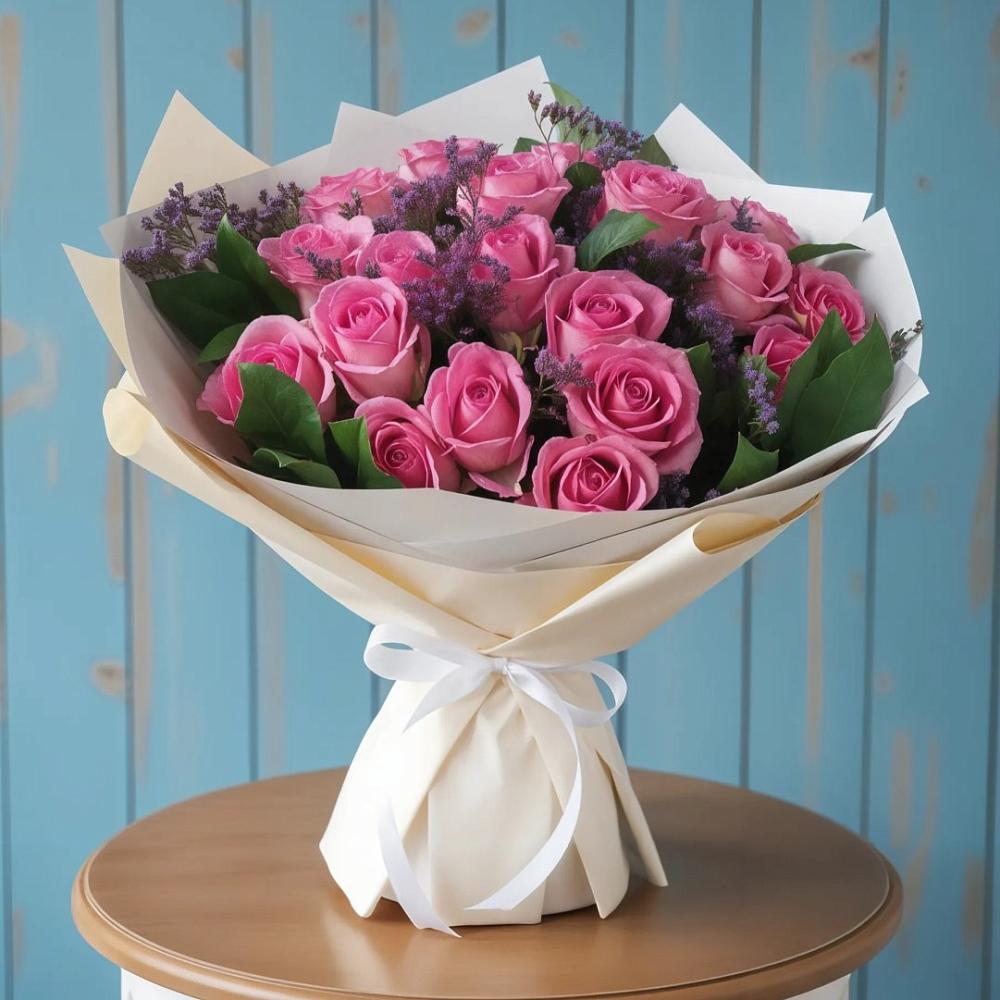 Букет цветов из: Розы в Барсуках